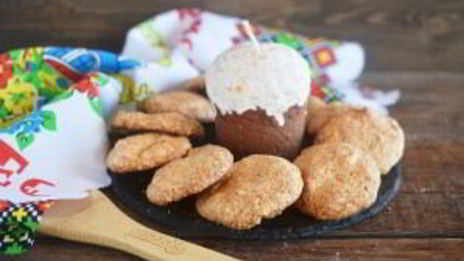 пасхальные миндальные макаруны