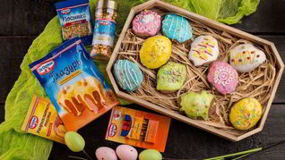 Пасхальные пряники в форме яиц