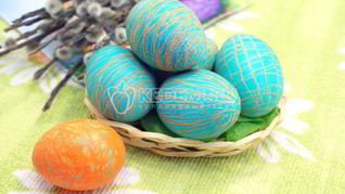 Пасхальные яйца Карандашные