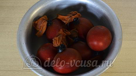 пасхальные яйца с буквами