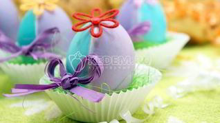 Пасхальные яйца Цветочки