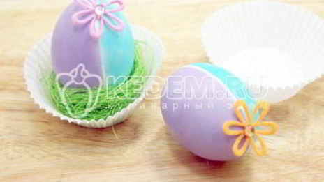 пасхальные яйца цветочки