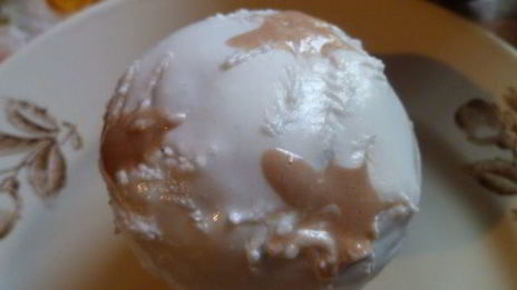 сахарная глазурь на желатине для куличей