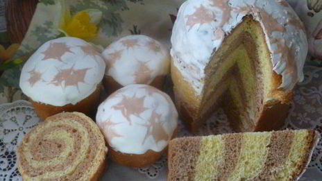 сахарная глазурь на желатине для куличей