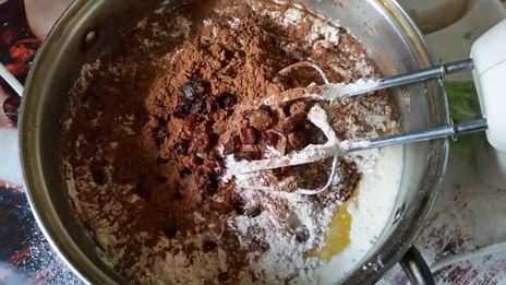 шоколадный кулич в мультиварке