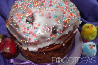 Шоколадный кулич