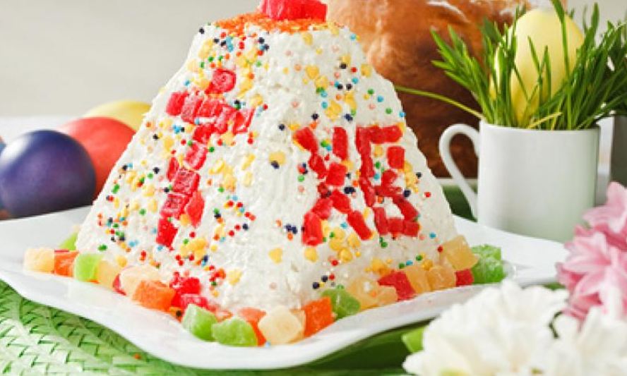 Рецепт традиционной творожной пасхи