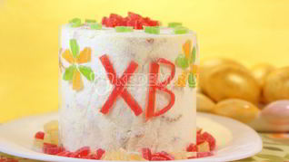 Творожная пасха с курагой