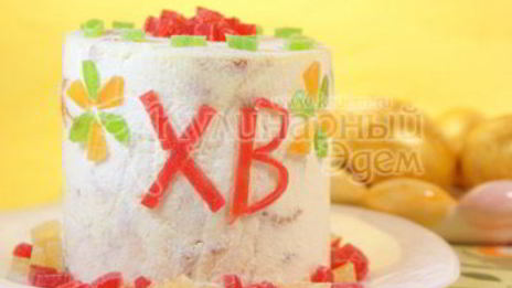 творожная пасха с курагой
