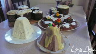 Творожная пасха с шоколадом