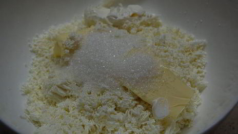 творожная пасха с сухофруктами