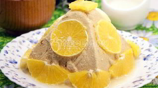 Творожная пасха со сгущенкой