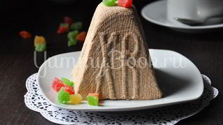 Творожная шоколадная пасха