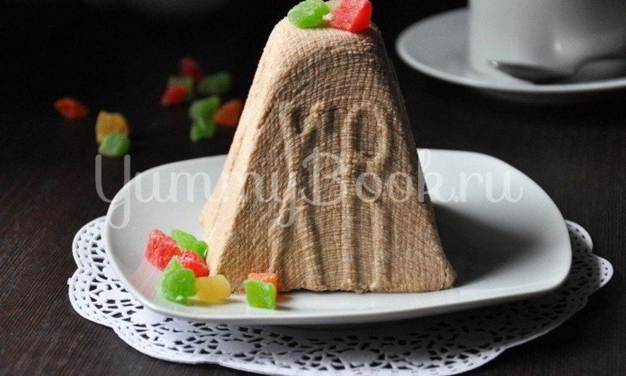 Рецепт творожной шоколадной пасхи