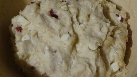 творожный кулич с итальянской меренгой