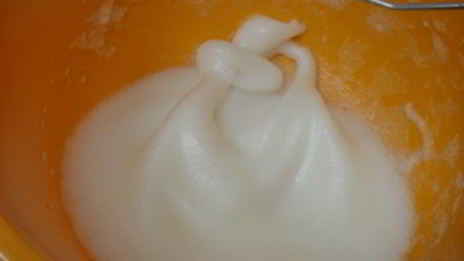 творожный кулич с итальянской меренгой