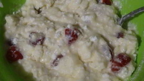 творожный кулич с итальянской меренгой