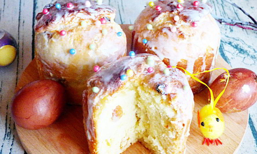 Рецепт творожного кулича