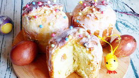 творожный кулич