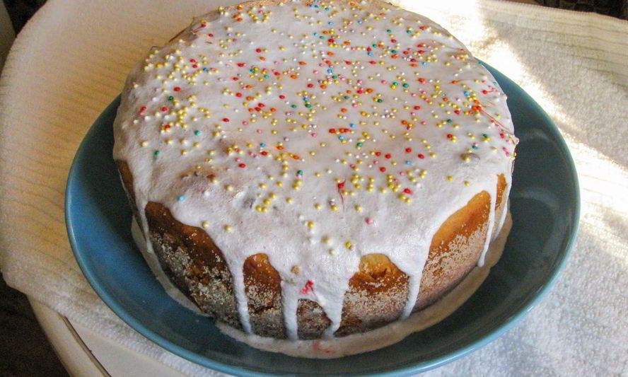 Рецепт весеннего кулича