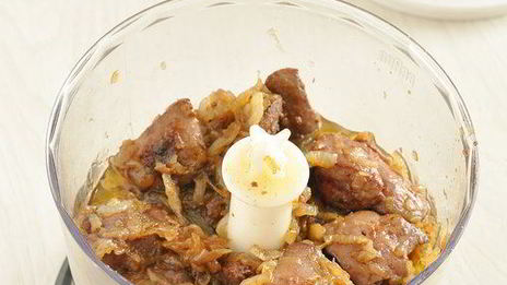 закуска с куриной печенью пасхальные яйца