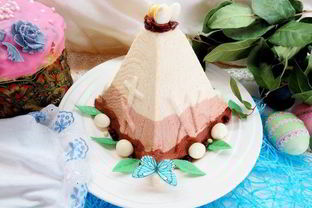 Заварная пасха Три шоколада