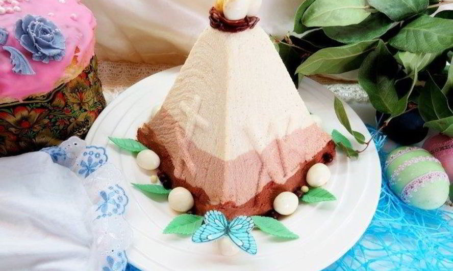 Рецепт заварной пасхи три шоколада