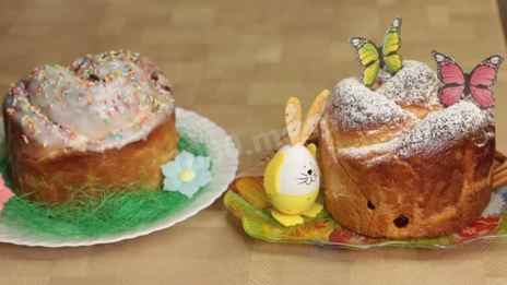 заварной пасхальный кулич образца 1927 года