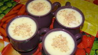 Пудинг фруктовый