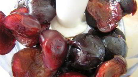 пудинг с черешней