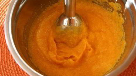 пудинг с яблоком и тыквой