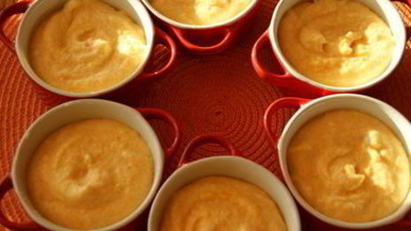 пудинг с яблоком и тыквой