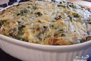 Пудинг со спаржей