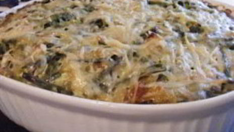 пудинг со спаржей