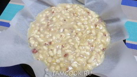 сметанный щербет с арахисом