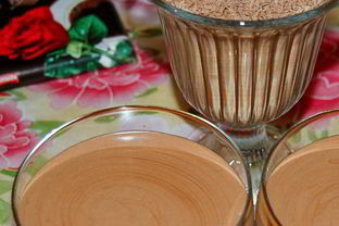 Шоколадно-сливочный десерт