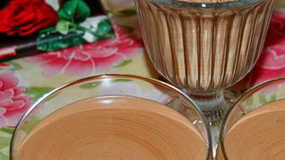 Шоколадно-сливочный десерт