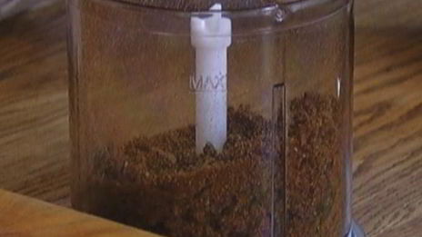 шоколадный крамбл с грушами