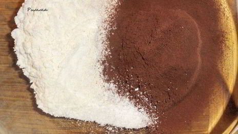 шоколадные чипсы с миндалем