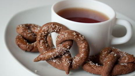 шоколадные крендельки