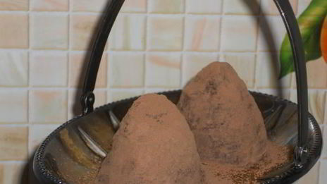 шоколадные трюфели