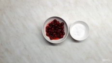 сметанное желе полосатое