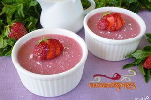 Клубничное суфле