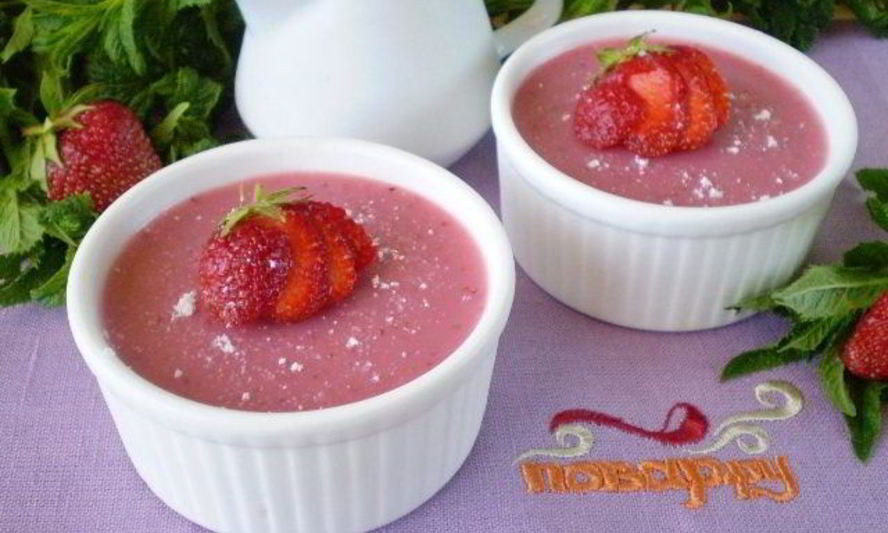 Рецепт клубничного суфле