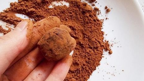 тающие трюфели с морской солью