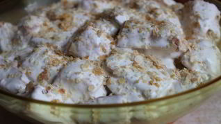 Торт-десерт из слоеного теста