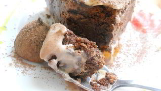 Трюфель с шоколадным мороженным