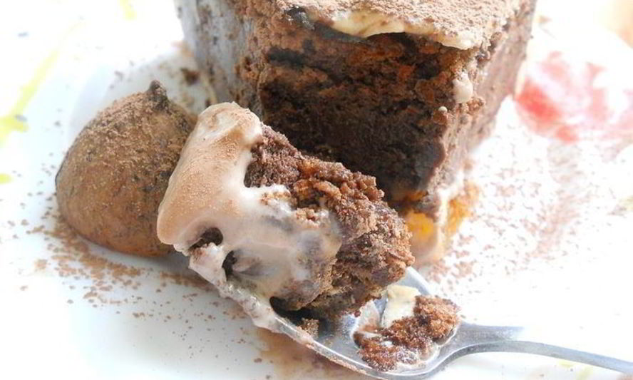 Рецепт трюфеля с шоколадным мороженным