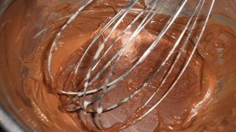 трюфель с шоколадным мороженным