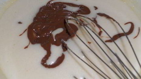 трюфель с шоколадным мороженным